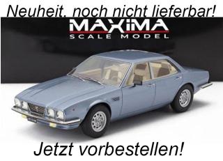 DeTomaso DEAUVILLE 1978 " ITALIAN PRESIDENT SANDRO PERTINI" Maxima Scale Model Resinemodell (Türen, Motorhaube... nicht zu öffnen!) 1;18<br> Liefertermin nicht bekannt
