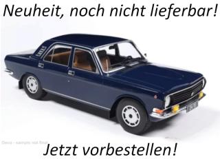 Wolga M24-10, dunkelblau, 1985 MCG 1:18 Metallmodell, Türen und Hauben nicht zu öffnen  Liefertermin nicht bekannt