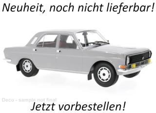 Wolga M24-10, hellgrau, 1985 MCG 1:18 Metallmodell, Türen und Hauben nicht zu öffnen  Availability unknown