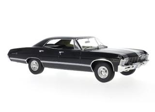 Chevrolet Impala, schwarz, 1967 MCG 1:18 Metallmodell, Türen und Hauben nicht zu öffnen