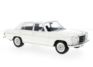 Mercedes 200 D (W115), weiss, 1968 MCG 1:18 Metallmodell, Türen und Hauben nicht zu öffnen