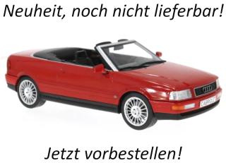 Audi Cabriolet, rot, 1991 MCG 1:18 Metallmodell, Türen und Hauben nicht zu öffnen  Liefertermin nicht bekannt