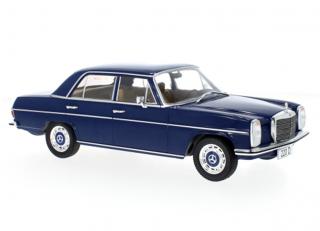 Mercedes 220 D (W115), dunkelblau, 1968 MCG 1:18 Metallmodell, Türen und Hauben nicht zu öffnen
