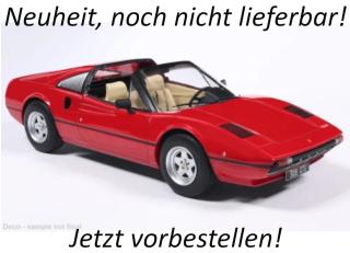Ferrari 308 GTS, rot, 1977 MCG 1:18 Metallmodell, Türen und Hauben nicht zu öffnen Liefertermin nicht bekannt