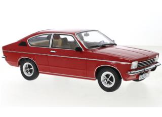 Opel Kadett C Coupe, rot, 1975 MCG 1:18 Metallmodell, Türen und Hauben nicht zu öffnen