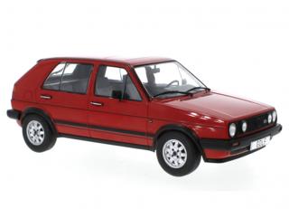 VW Golf II GTD, rot, 1984 5-trg. MCG 1:18 Metallmodell, Türen und Hauben nicht zu öffnen