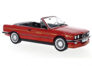 BMW Alpina C2 2.7 Cabriolet, rot/Dekor, 1986 MCG 1:18 Metallmodell, Türen und Hauben nicht zu öffnen
