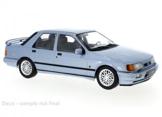 Ford Sierra Cosworth, metallic-blau, 1988 MCG 1:18 Metallmodell, Türen und Hauben nicht zu öffnen