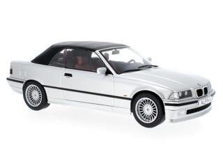 BMW Alpina B3 3.2 Cabriolet, silber, Basis: E36, 1996 MCG 1:18 Metallmodell, Türen und Hauben nicht zu öffnen