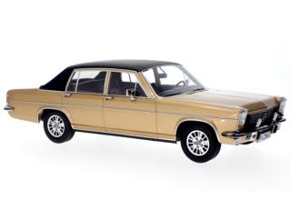 Opel Diplomat B, metallic-beige/matt-schwarz, 1972 MCG 1:18 Metallmodell, Türen und Hauben nicht zu öffnen