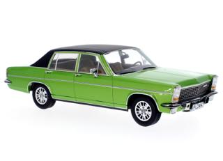 Opel Diplomat B, metallic-grün/matt-schwarz, 1972 MCG 1:18 Metallmodell, Türen und Hauben nicht zu öffnen