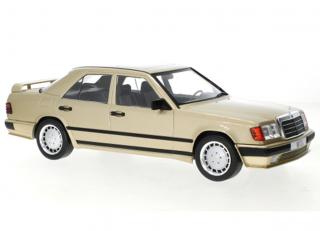 Mercedes W124 Tuning, metallic-beige, 1986 MCG 1:18 Metallmodell, Türen und Hauben nicht zu öffnen