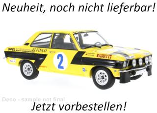 Opel Ascona A, Rally Acropolis, 1975, #2, W.Röhrl/C.Geistdörfer MCG 1:18 Metallmodell, Türen und Hauben nicht zu öffnen  Date de parution inconnue