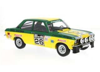 Opel Ascona A, RAC Rally, 1973, #26, W.Röhrl/J.Berger MCG 1:18 Metallmodell, Türen und Hauben nicht zu öffnen