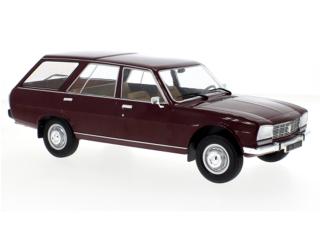 Peugeot 504 Break, dunkelrot, 1976 MCG 1:18 Metallmodell, Türen und Hauben nicht zu öffnen