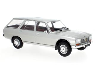 Peugeot 504 Break, silber, 1976 MCG 1:18 Metallmodell, Türen und Hauben nicht zu öffnen