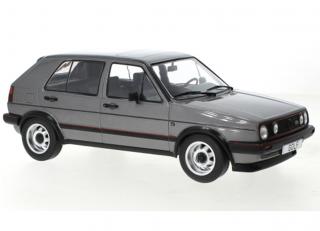 VW Golf II GTI, metallic-dunkelgrau, 5-trg., 1984 MCG 1:18 Metallmodell, Türen und Hauben nicht zu öffnen