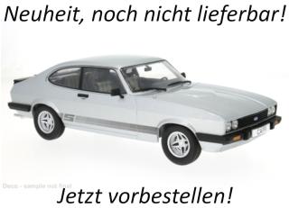 Ford Capri III, silber, 1978 MCG 1:18 Metallmodell, Türen und Hauben nicht zu öffnen  Liefertermin nicht bekannt