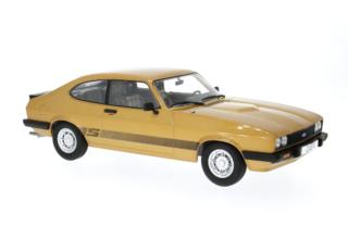 Ford Capri III, gold, 1978 MCG 1:18 Metallmodell, Türen und Hauben nicht zu öffnen