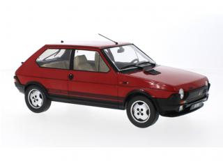 Fiat Ritmo TC 125 Abarth, rot, 1980 MCG 1:18 Metallmodell, Türen und Hauben nicht zu öffnen