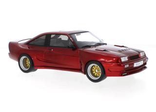 Opel Manta B Mattig, metallic-dunkelrot, 1991 MCG 1:18 Metallmodell, Türen und Hauben nicht zu öffnen