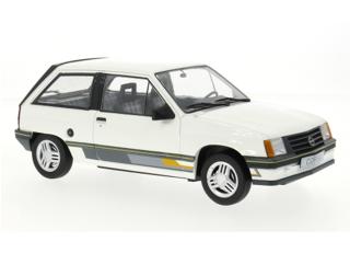 Opel Corsa A Sprint, weiss, 1983 MCG 1:18 Metallmodell, Türen und Hauben nicht zu öffnen