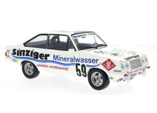 Ford Escort MK II RS 2000, 24h Nürburgring, 1982, Sinzigar Mineralbrunnen MCG 1:18 Metallmodell, Türen und Hauben nicht zu öffnen