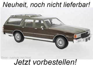 Chevrolet Caprice Estate Wagon, beige/Dekor, 1985 MCG 1:18 Metallmodell, Türen und Hauben nicht zu öffnen Date de parution inconnue