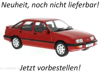 Ford Sierra XR 4x4, rot, 1984 MCG 1:18 Metallmodell, Türen und Hauben nicht zu öffnen Liefertermin nicht bekannt