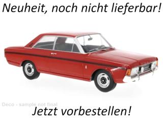 Ford P7b, rot, 1968 MCG 1:18 Metallmodell, Türen und Hauben nicht zu öffnen Availability unknown