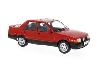 Ford Orion MK II, rot, 1986 MCG 1:18 Metallmodell, Türen und Hauben nicht zu öffnen