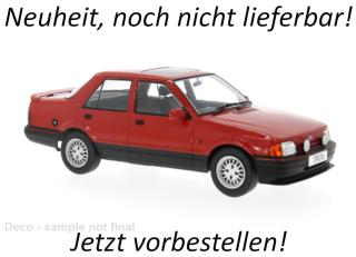 Ford Orion MK II, rot, 1986 MCG 1:18 Metallmodell, Türen und Hauben nicht zu öffnen Availability unknown