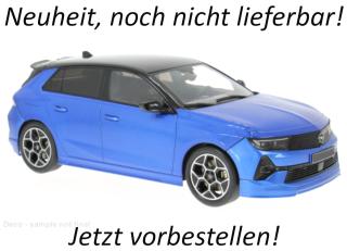 Opel Astra L, blau, 2023 MCG 1:18 Metallmodell, Türen und Hauben nicht zu öffnen Liefertermin nicht bekannt