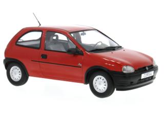 Opel Corsa B, rot, 1993 MCG 1:18 Metallmodell, Türen und Hauben nicht zu öffnen