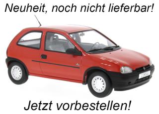 Opel Corsa B, rot, 1993 MCG 1:18 Metallmodell, Türen und Hauben nicht zu öffnen Liefertermin nicht bekannt