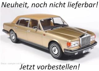 Rolls Royce Silver Spur, beige, 1980  MCG 1:18 Metallmodell, Türen und Hauben nicht zu öffnen  Date de parution inconnue