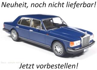 Rolls Royce Silver Spur, dunkelblau, 1980,  MCG 1:18 Metallmodell, Türen und Hauben nicht zu öffnen  Availability unknown
