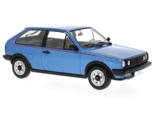 VW Polo II Coupe GT, blau, 1985 MCG 1:18 Metallmodell, Türen und Hauben nicht zu öffnen