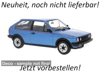 VW Polo II Coupe GT, blau, 1985 MCG 1:18 Metallmodell, Türen und Hauben nicht zu öffnen  Liefertermin nicht bekannt