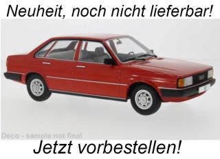 Audi 80 (B2), rot, 1978 MCG 1:18 Metallmodell, Türen und Hauben nicht zu öffnen Availability unknown