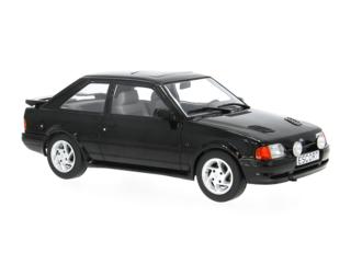 Ford Escort MK IV RS Turbo S2, schwarz, 1990 MCG 1:18 Metallmodell, Türen und Hauben nicht zu öffnen