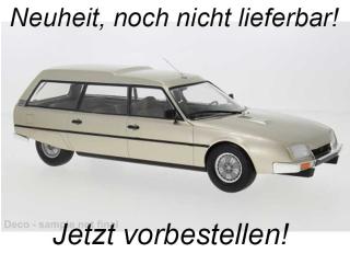Citroen CX Break, beige, 1977 MCG 1:18 Metallmodell, Türen und Hauben nicht zu öffnen Availability unknown