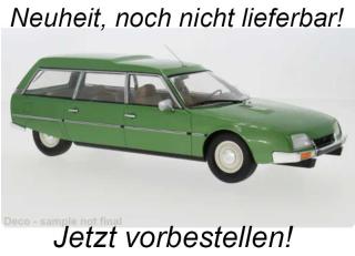 Citroen CX Break, dunkelgrün, 1977 MCG 1:18 Metallmodell, Türen und Hauben nicht zu öffnen Availability unknown