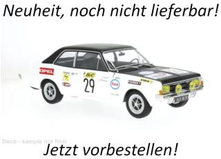 Opel Commodore A, Tour de France Automobile, 1971, #29, J.L.Clarr/J.P.Peyroux MCG 1:18 Metallmodell, Türen und Hauben nicht zu öffnen  Availability unknown