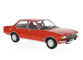 Opel Rekord D, rot, 1972 MCG 1:18 Metallmodell, Türen und Hauben nicht zu öffnen