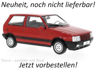 Fiat Uno Turbo ie, rot, 1984 MCG 1:18 Metallmodell, Türen und Hauben nicht zu öffnen  Liefertermin nicht bekannt