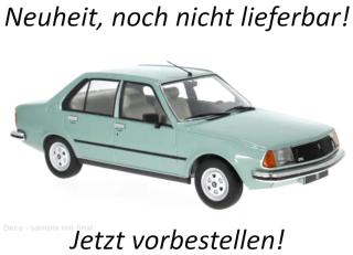 Renault 18, hellgrün, 1978 MCG 1:18 Metallmodell, Türen und Hauben nicht zu öffnen Date de parution inconnue