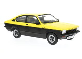 Opel Kadett C Coupe GT/E, gelb/schwarz, 1975 MCG 1:18 Metallmodell, Türen und Hauben nicht zu öffnen  Lieferbar ab Ende März 2026