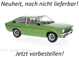 Opel Kadett C Coupe, grün, 1975 MCG 1:18 Metallmodell, Türen und Hauben nicht zu öffnen Disponible à partir de mars 2026