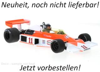 McLaren M23, Formel 1, GP Niederlande, 1976, #11, J.Hunt MCG 1:18 Metallmodell, Türen und Hauben nicht zu öffnen  Date de parution inconnue